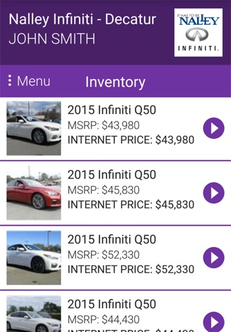 Nalley Infiniti - Decatur screenshot 3