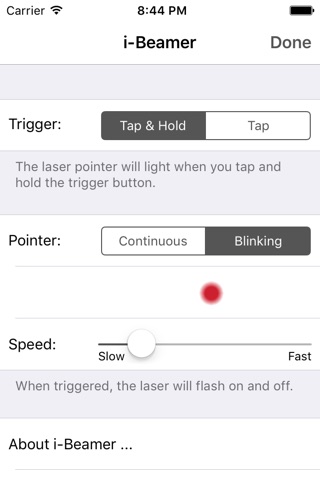 i-Beamer Laser Pointer screenshot 3