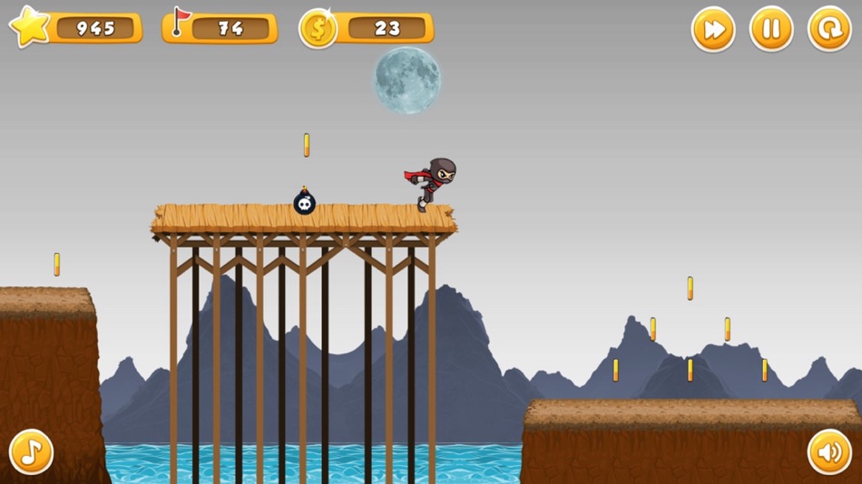 #1. Ninja Hero Run Game - Fun Games For Free (iOS) 由: pratthana wadtanaoi