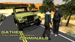 Game screenshot Offroad 4x4 Police Jeep – Chase & arrest robbers in this cop vehicle driving game hack