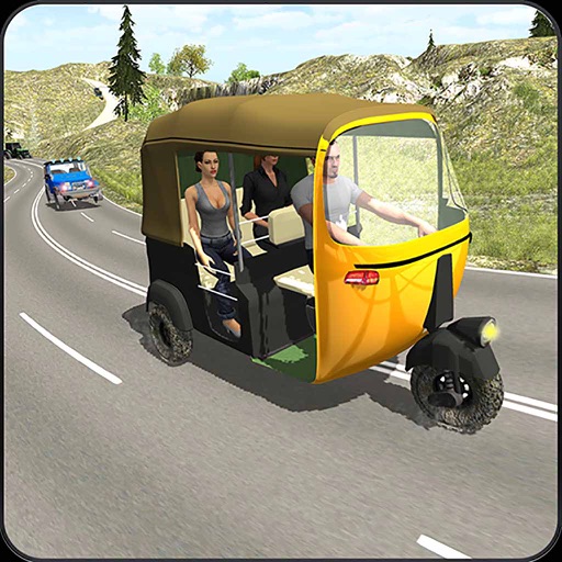 Offroad Tuk Tuk Mountain Climb icon