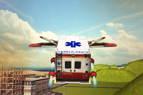 Flying Ambulance Driving simulator screenshot 3