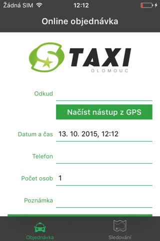 STAXI Olomouc screenshot 2