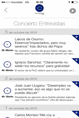 Radio Concierto - Chile screenshot 3