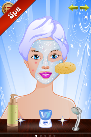 Collage Party Makeover ,Spa , Dressup free girls games screenshot 4