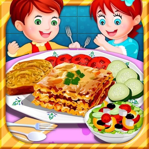 baby cooking game-lasagna