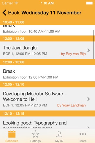 Devoxx Belgium 2015 screenshot 2