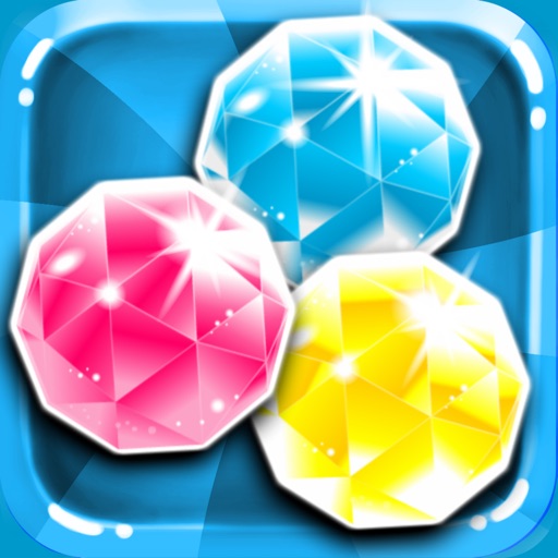 Blitz Games Match-3 - diamond game and kids digger's quest hd free Icon