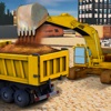 Sand Excavator Construction 3D - Real Trucker and Crane Parking Game