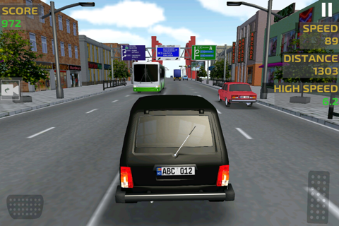 Russian traffic 3D screenshot 2