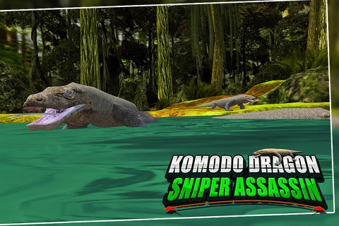 Komodo Dragon Sniper Hunter - Jungle Reptile Hunting Simulator screenshot 3