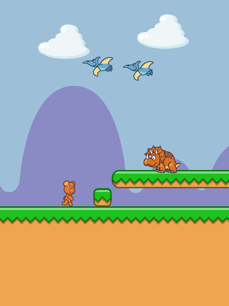 Bear Rider: Dinosaur World - Free Dinosaur Game for Kids official gameplay screenshot 3