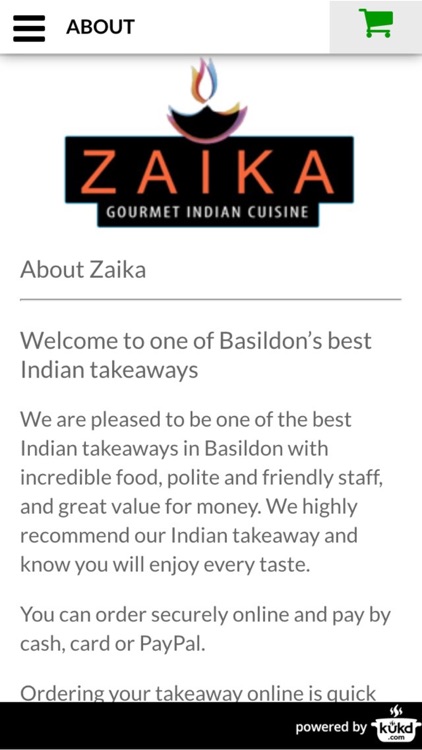 Zaika Indian Takeaway screenshot-3