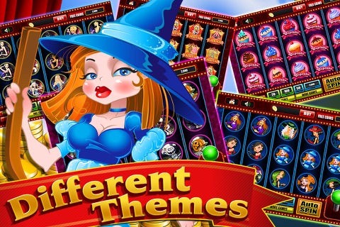 Sexy Casino Slots of Evil Witch on Halloween Night screenshot 3