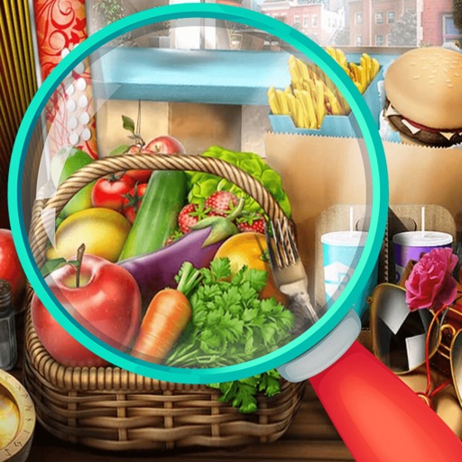 Kitchen Cooking Recipe Hidden Fun Icon
