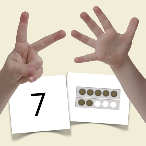 Finger Numbers - multitouch math icon