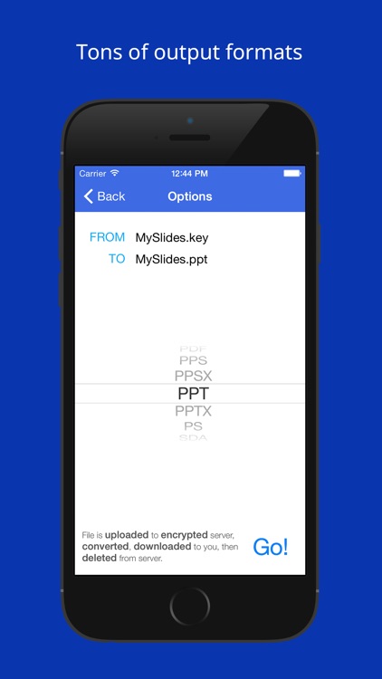 The Presentation Converter - Convert presentations to and from file formats