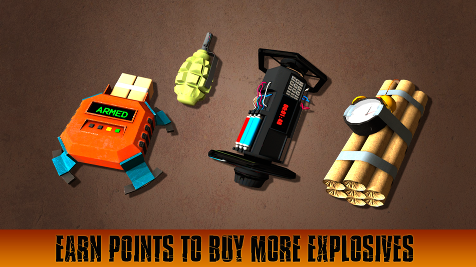 #3. Bomb Explosion Simulator 3D (iOS) By: Tayga Games OOO