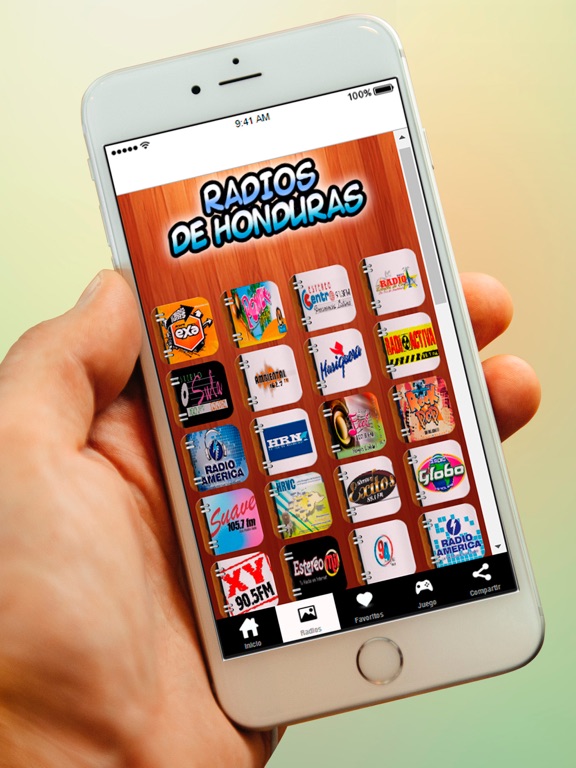 Radios de Honduras y Emisoras Gratis AM FM iPad screenshot 2 - Music app