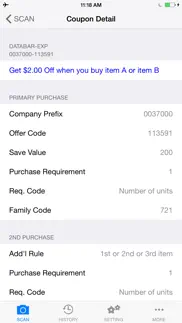 couponscan iphone screenshot 2