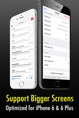 Game screenshot Safe Mail for Gmail : secure and easy email mobile app with Touch ID to access multiple Gmail and Google Apps inbox accounts hack
