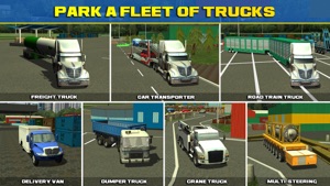 Trucker Parking Simulator Real Monster Truck Car Racing Driving Test screenshot #2 for iPhone