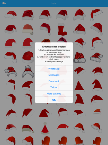Screenshot #6 pour Winter Stickers & Emoji for WhatsApp and Chats Messengers Christmas Holiday Edition 2016