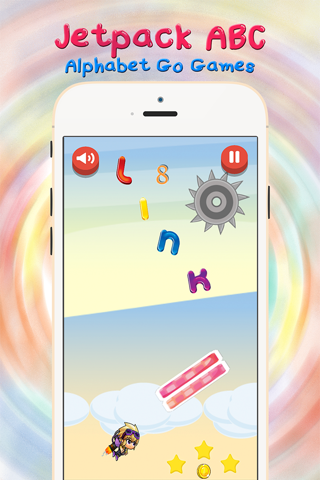 Jetpack ABC : Alphabet Go screenshot 2