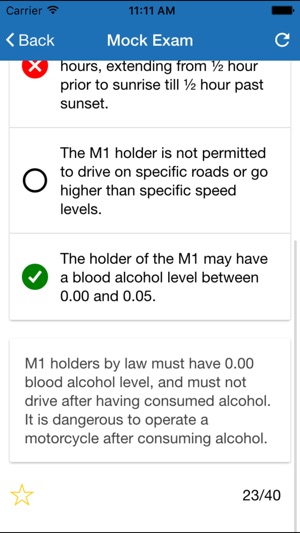 Ontario M1 Test - Practice Test, Mock Exams with Detailed Ex(圖3)-速報App