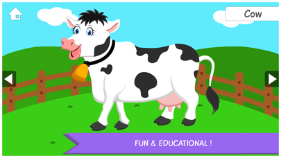 Screenshot #2 pour Peekaboo Farm Animals - fun learning game for kids