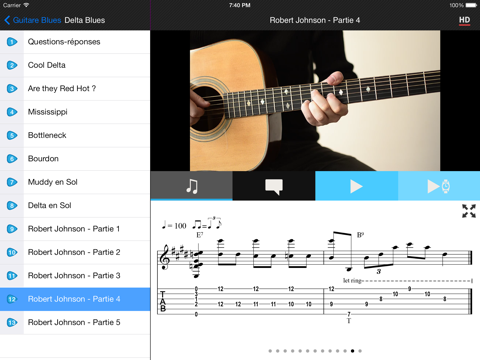 Screenshot #6 pour Méthode de Guitare Blues