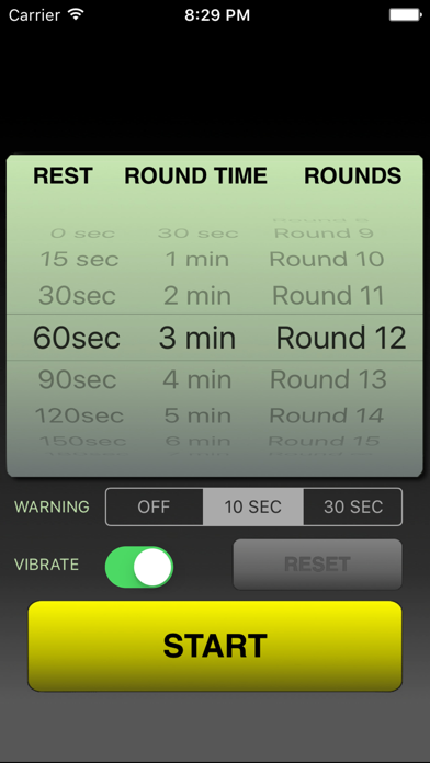 Screenshot #2 pour Boxing Round Timer