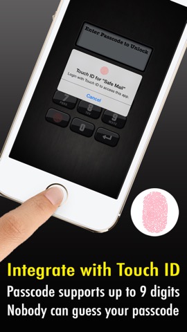 Safe Mail for Gmail : secure and easy email mobile app with Touch ID to access multiple Gmail and Google Apps inbox accountsのおすすめ画像2