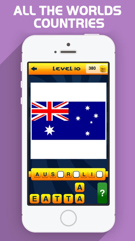 #4. Flag Quiz Mania - Guess the world flags game (iOS) 由: Leigh Be