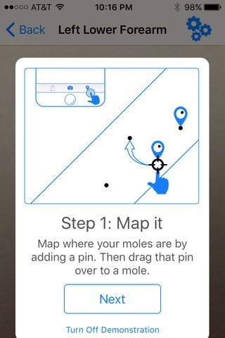 Mole Mapper Melanoma Study screenshot 3