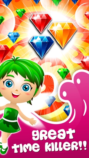Jewel's Juice Match-3 - diamond game and kids digger's mania(圖2)-速報App