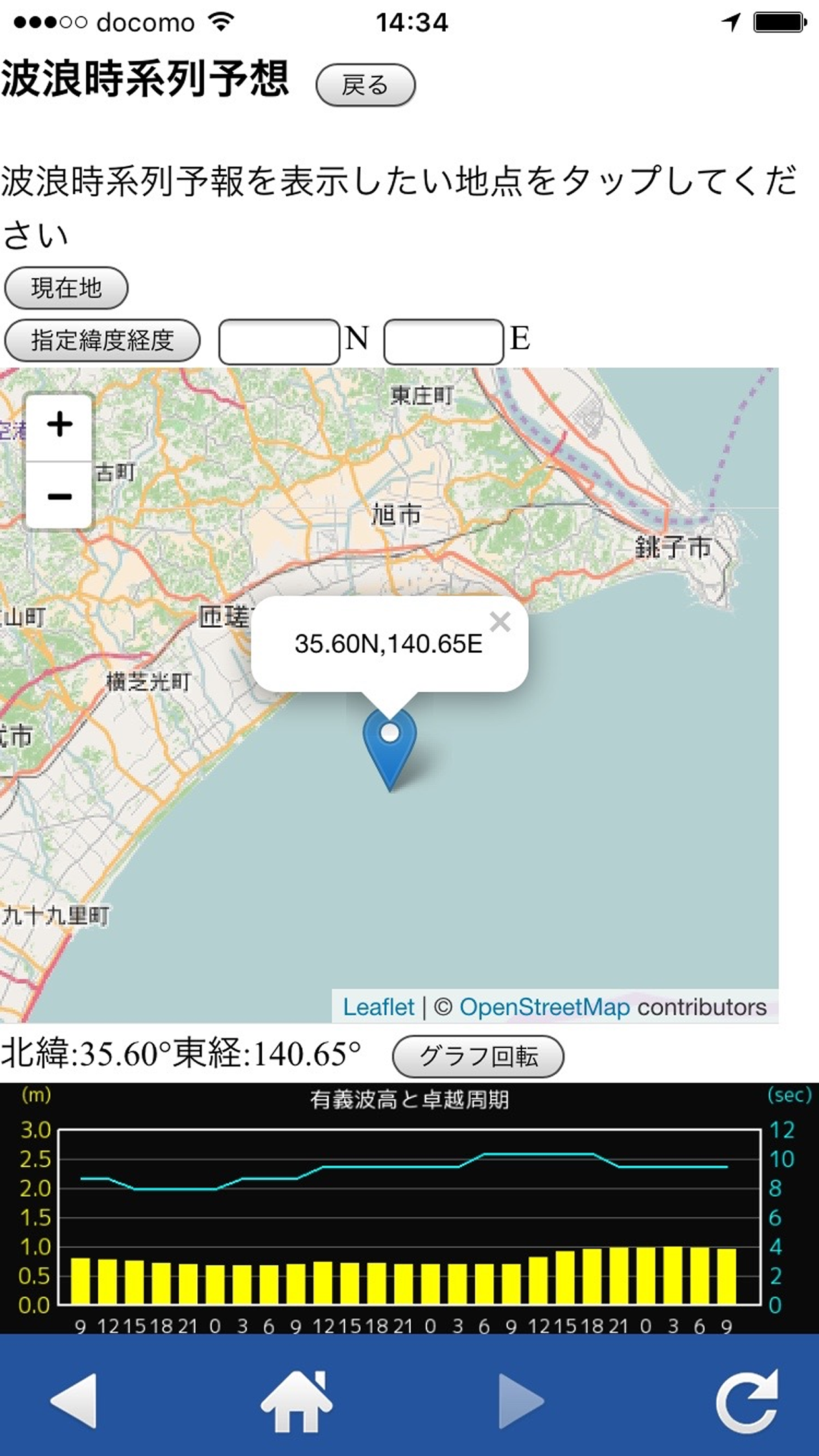 航空波浪気象情報