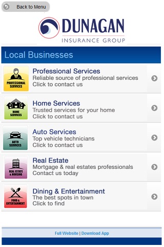 Dunagan Insurance Group screenshot 2