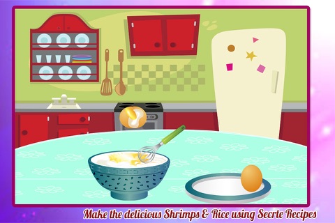 Fried Rice & Shrimps Maker – Make Chinese food in this cooking dash game for little chef screenshot 2