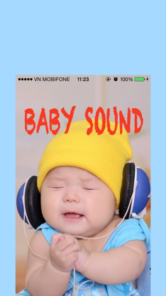 Lullabies - Baby Sound, Baby Cry, Baby Laugh , Kids Sounds ,Kids Voice screenshot 1