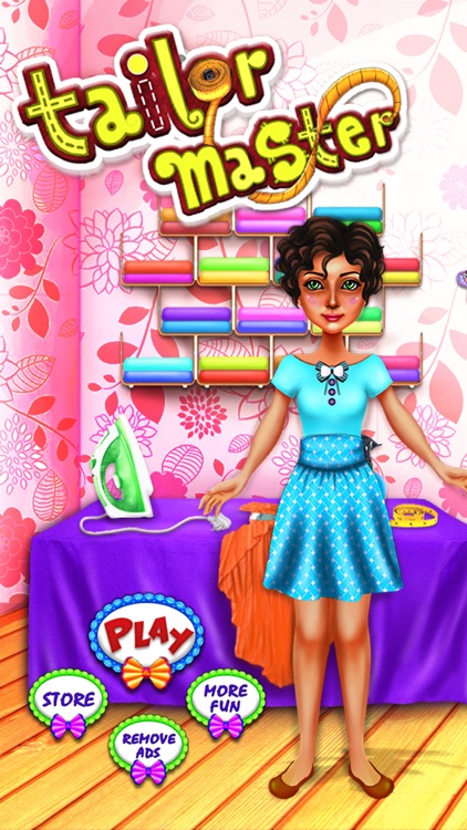 Kids Tailor Master Dress up - Girls Kids & teens high fashion style free makeover game screenshot-4
