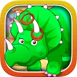 Kids Toss Slots onto the Dinosaur - fun games for the family