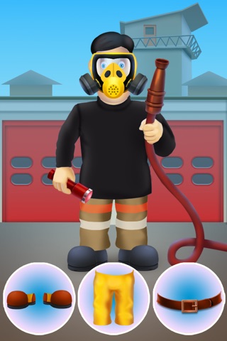 Fun Policeman / Fireman Dressing up Game for Kids screenshot 4