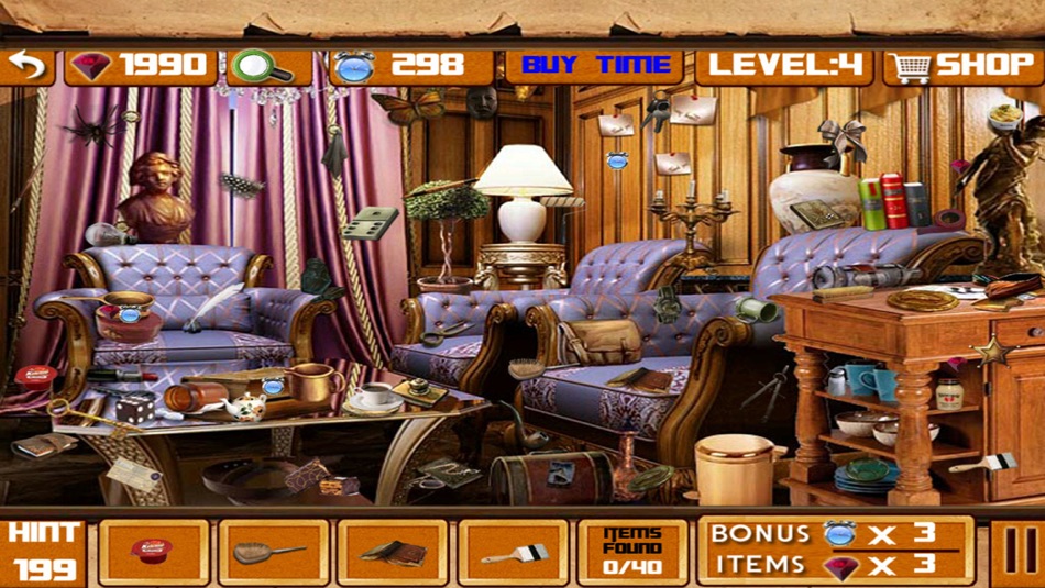 #3. Hidden Objects-Game (iOS) Podle: rinku patel