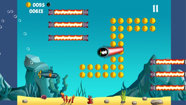 Water Runner Submarine Game