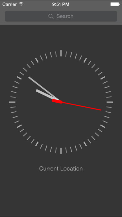 Screenshot #2 pour World Clocks Widget