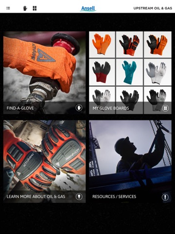 Upstream O&G Glove Selector screenshot 3