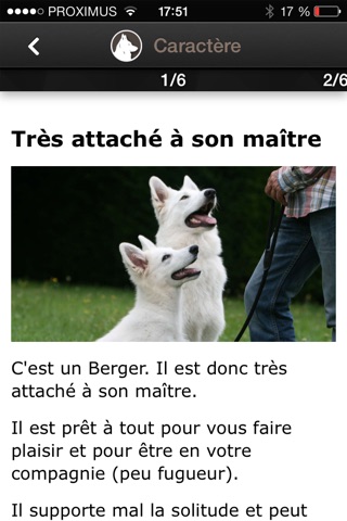 Berger Blanc Suisse screenshot 3