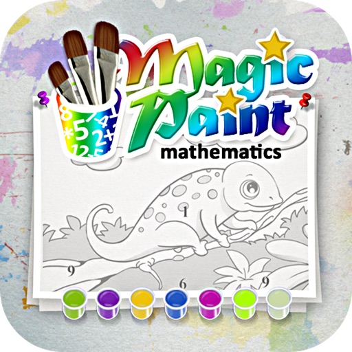 Magic Paint with Math iOS App