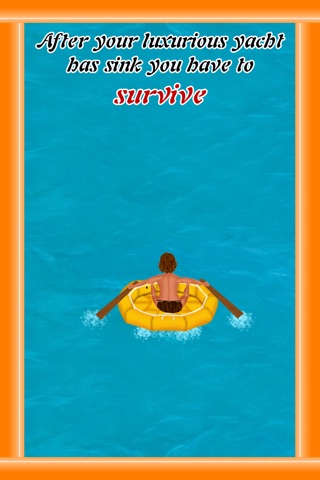 Lost at Sea : The Cast Away Life Raft Fighting for Survival - Free Edition screenshot 2